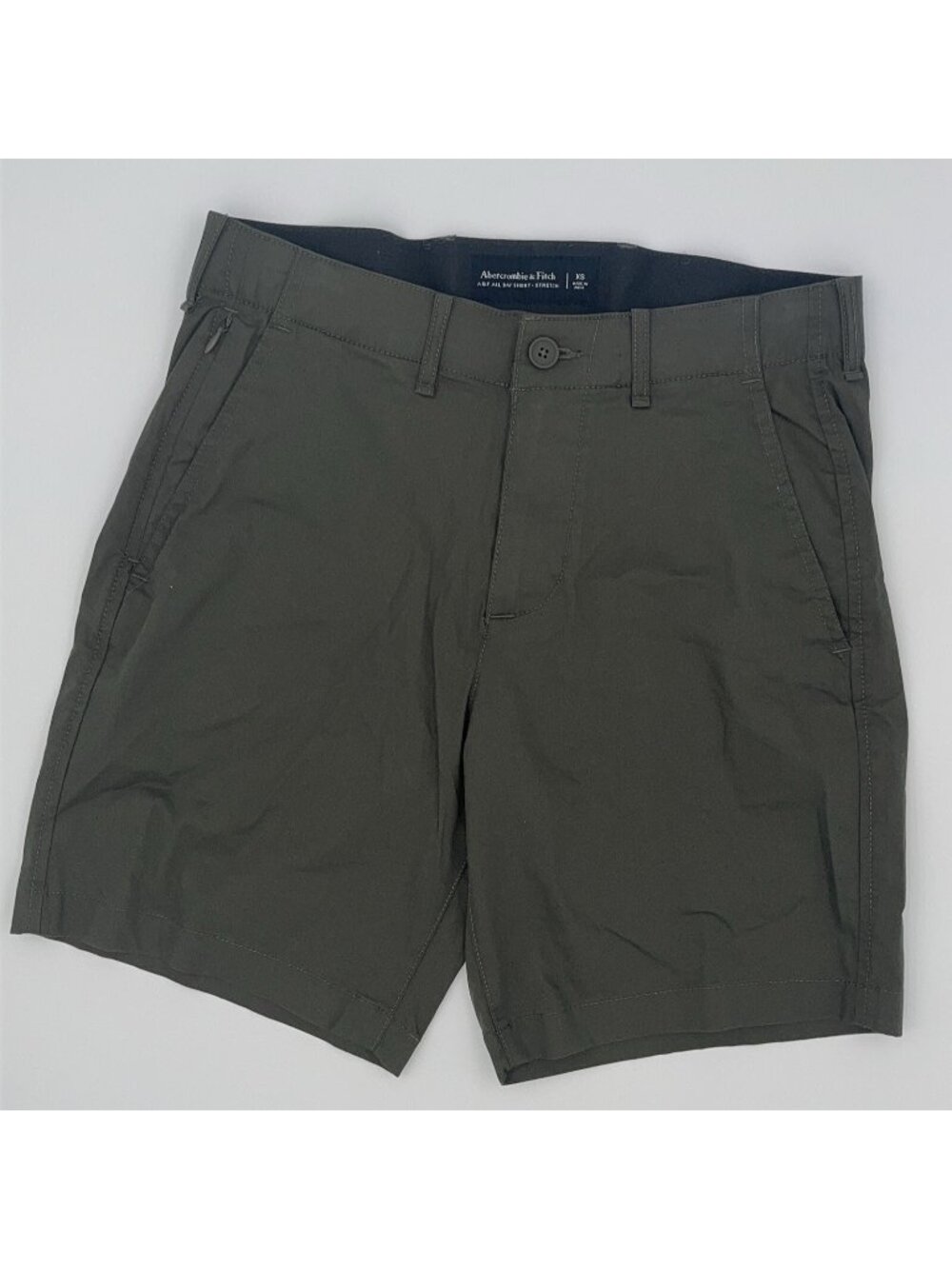 Men’s Abercrombie And Fitch All Day Short NWT Olive Green Size XS